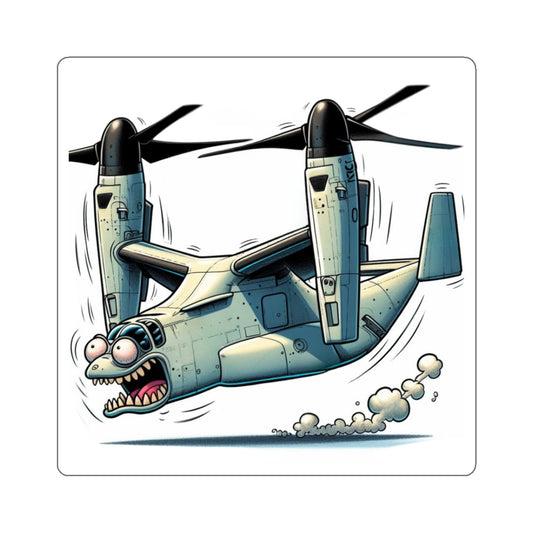 Tweakin' Tilt Rotor V-22 Osprey Aviation Sticker