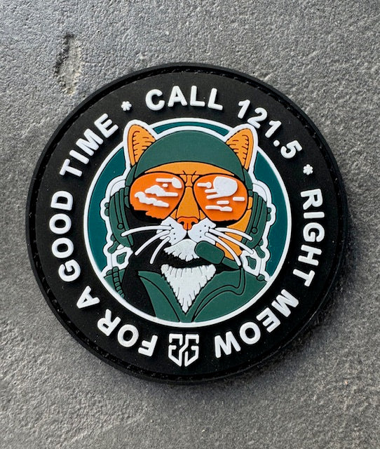 Cat Call Aviation Patch