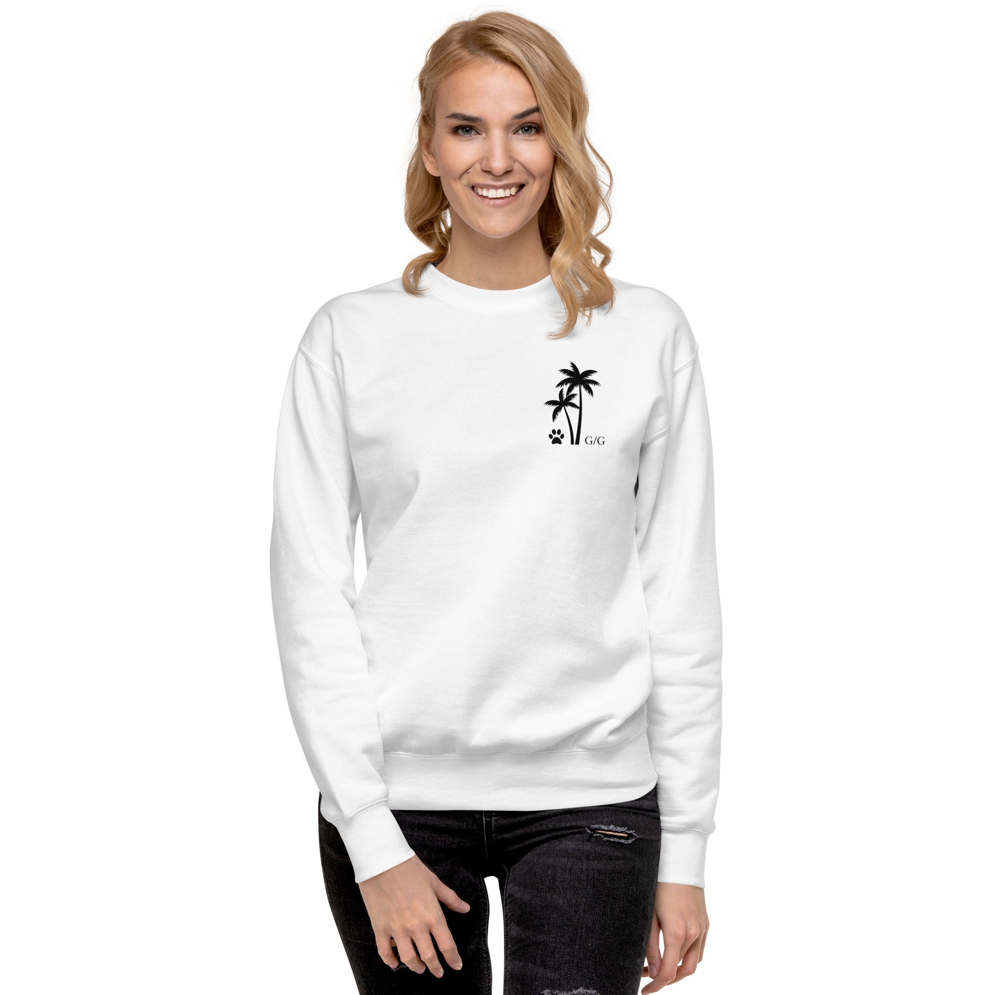 Palms and Paws Sweatshirt - Grounds & Gains