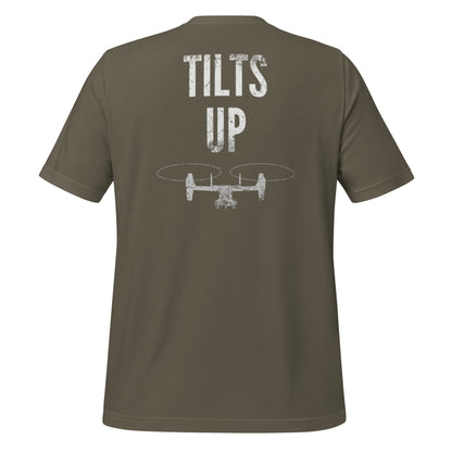 Tilts Up V-22 Osprey Aviation Shirt