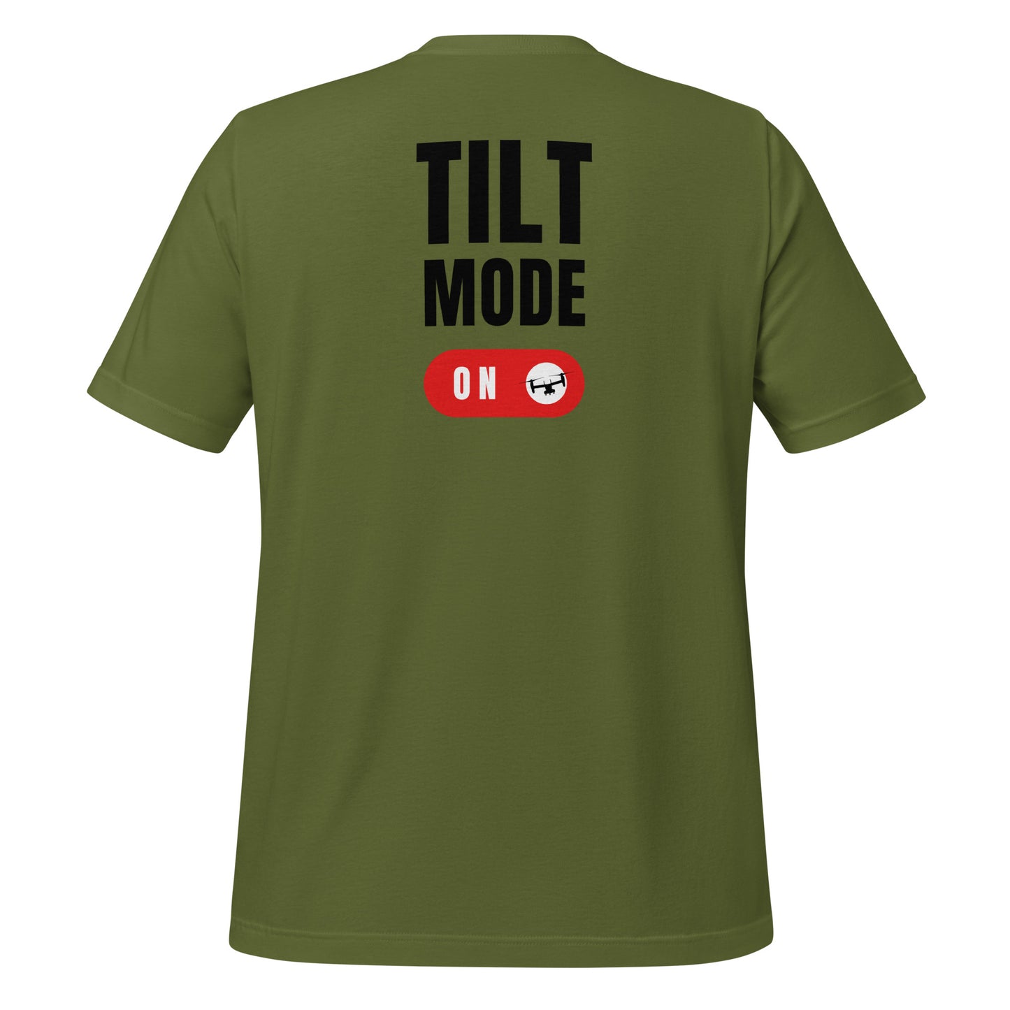 Tilt-Mode On V-22 Osprey OD Green Shirt