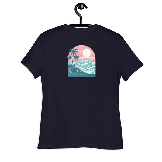 Pink Sands Women's Cut T-Shirt